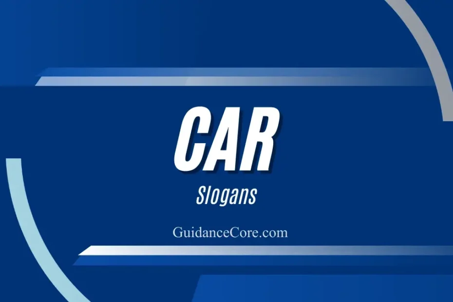 Car Slogans Generator
