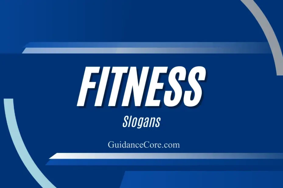 Fitness Slogans