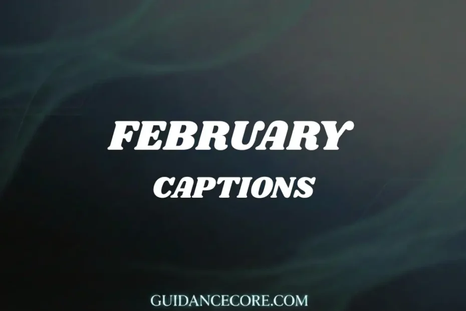 February Caption Generator