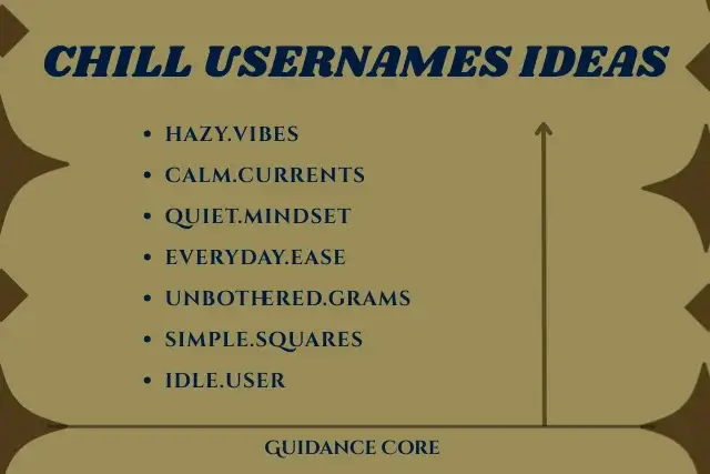 Chill Usernames for Instagram