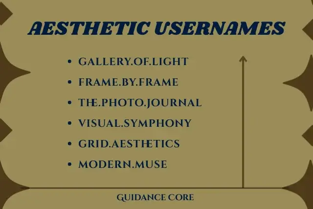 Aesthetic Usernames for Instagram