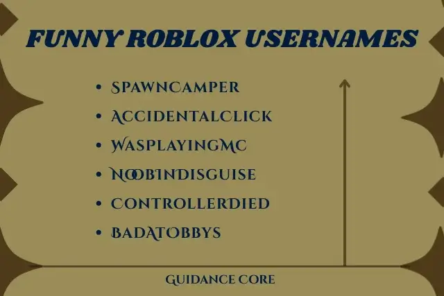 Funny Roblox Usernames
