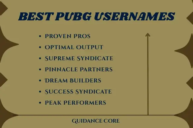 Best Pubg Usernames