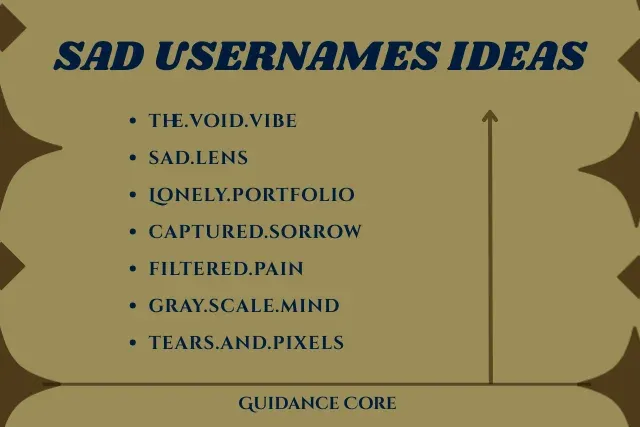 Sad Usernames for Instagram