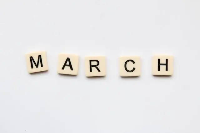 Hello March Captions