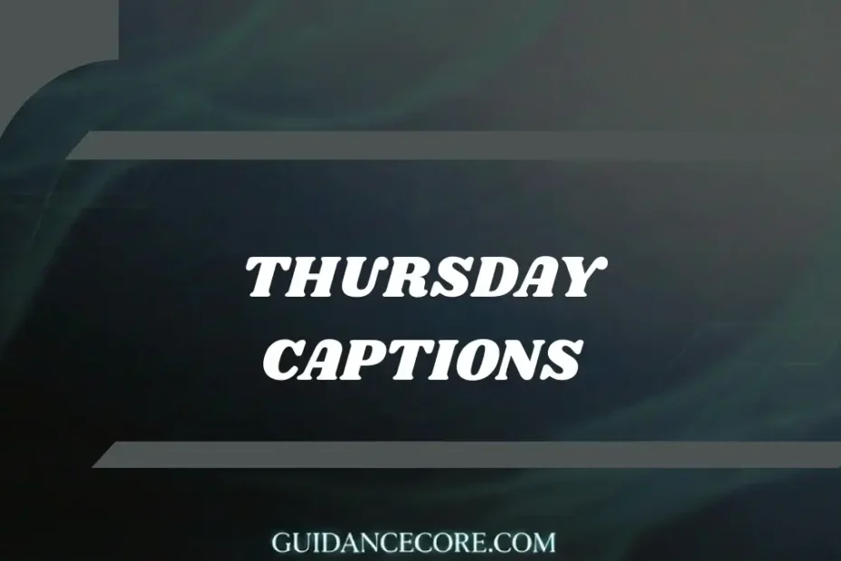 Caption for Thursday