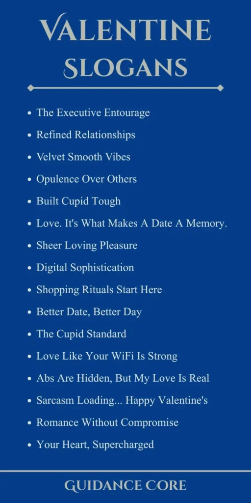 Valentine Slogans Generator
