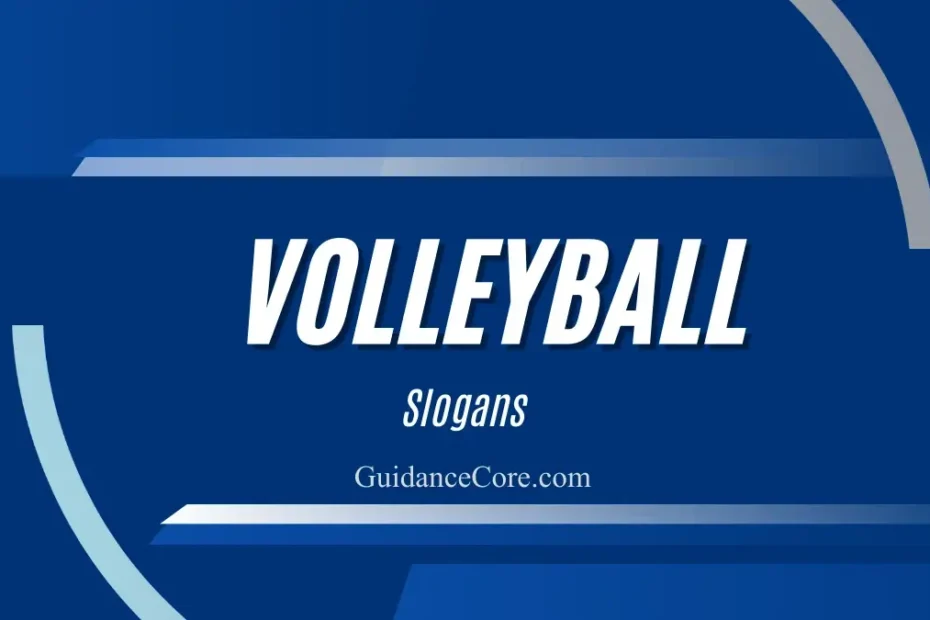 Volleyball Slogans