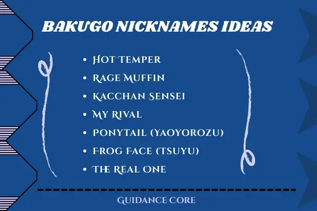 Deku's Nickname for Bakugo