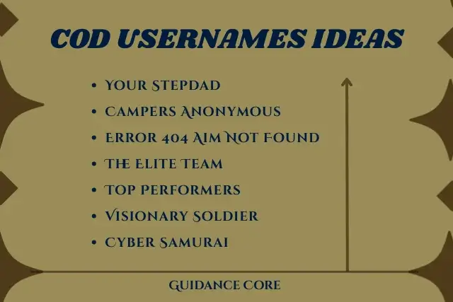 Best Cod Usernames