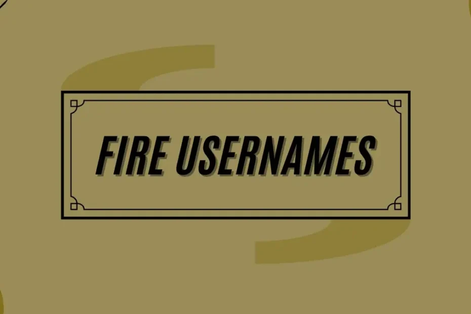 Fire Instagram Usernames
