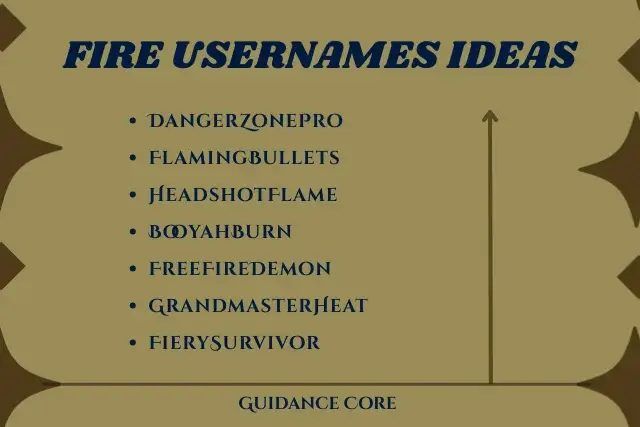 Free Fire Usernames