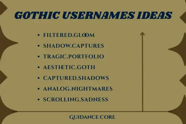 Gothic Usernames Generator