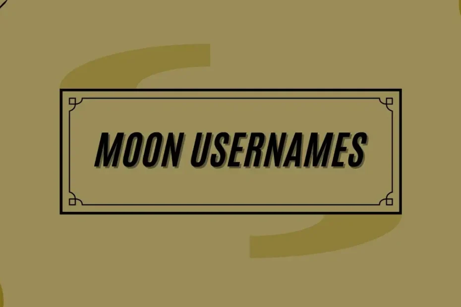 Moon Instagram Usernames